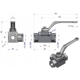 3-way hydraulic valve 3 2 1 2 Warynski