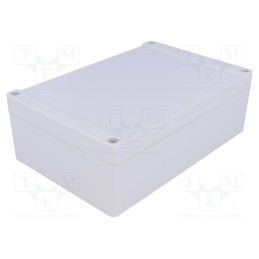 1 pcs x HAMMOND - 1555HGY - Enclosure: multipurpose, X: 120mm, Y: 180mm, Z: 60mm, 1555, ABS, grey