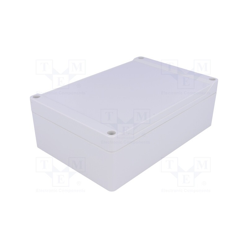 1 pcs x HAMMOND - 1555HGY - Enclosure: multipurpose, X: 120mm, Y: 180mm, Z: 60mm, 1555, ABS, grey