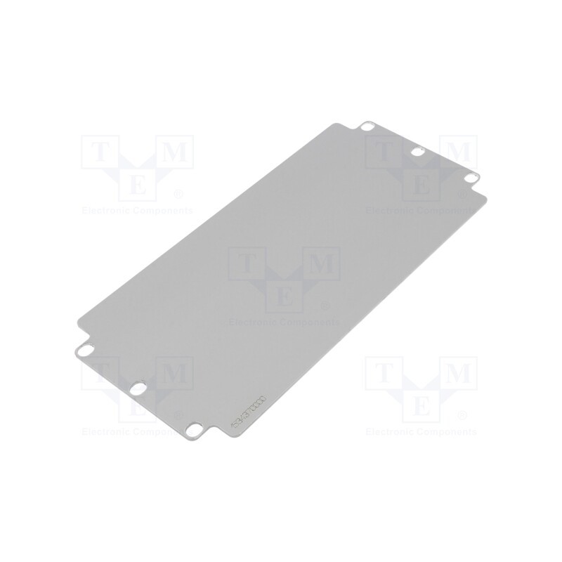 1 pcs x WEIDMu00dcLLER - POK MOPL 1626 MINI - Mounting plate, steel, Plating: zinc