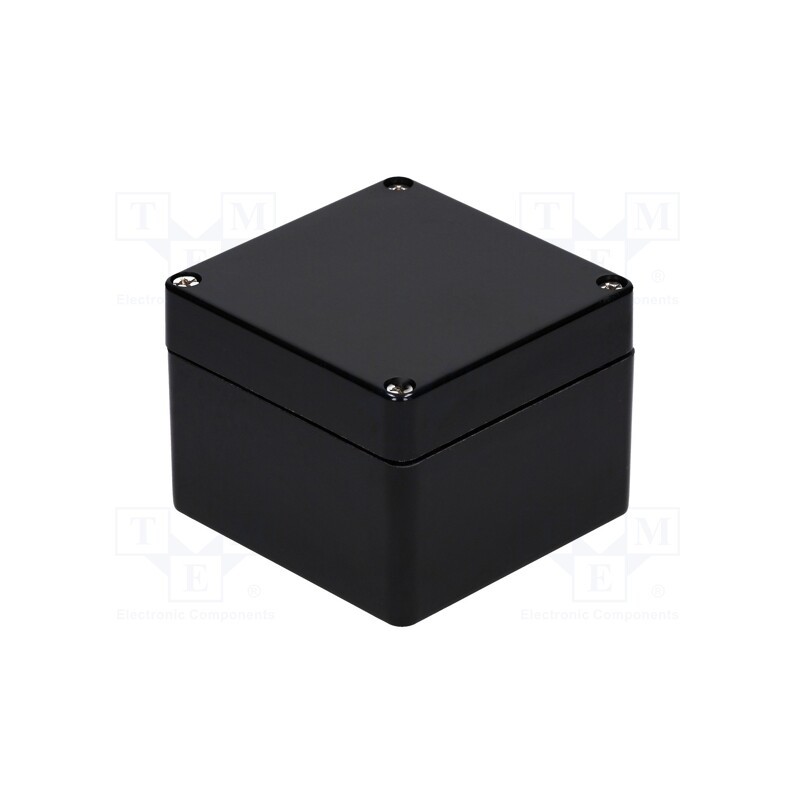 1 pcs x RAYCHEM RPG - GJB-12012291BK - Enclosure: multipurpose, X: 120mm, Y: 122mm, Z: 91mm, polyester, IP66