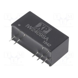 1 pcs x XP POWER - IW2409SA - Converter: DC/DC, 1W, Uin: 18÷36V, Uout: 9VDC, Iout: 111mA, SIP, THT