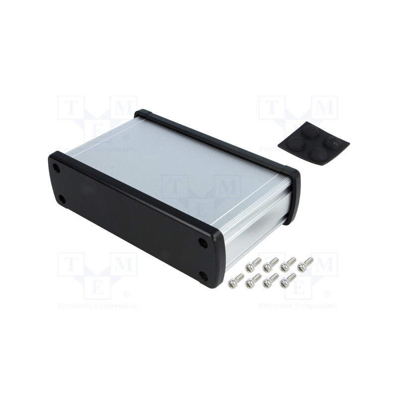 1 pcs x GAINTA - ALUG706SR080 - Enclosure: multipurpose, X: 146.6mm, Y: 89mm, Z: 41.6mm, aluminium