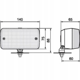Halogen fog lamp la 020 04