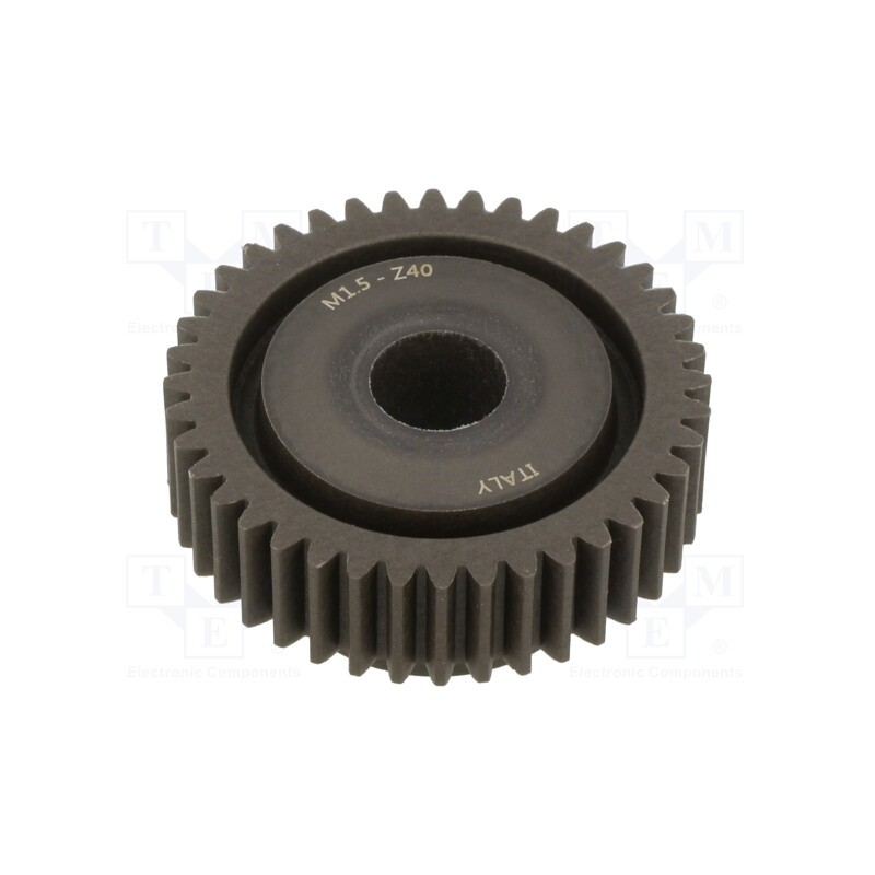 1 pcs x ELESA+GANTER - 550357 - Spur gear, whell width: 30mm, Ø: 63mm, Number of teeth: 40, ZCL