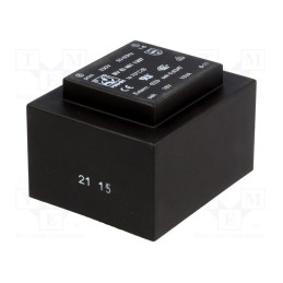 1 pcs x HAHN - BV EI 481 1307 - Transformer: encapsulated, 10VA, 230VAC, 18V, 556mA, PCB, BVEI