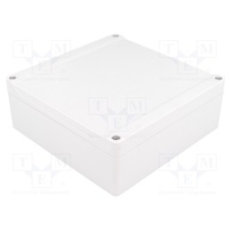 1 pcs x HAMMOND - 1555RGY - Enclosure: multipurpose, X: 160mm, Y: 160mm, Z: 60mm, 1555, ABS, grey
