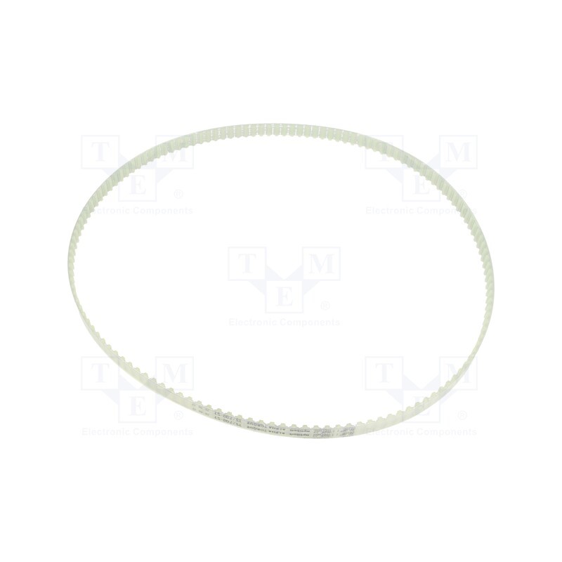 1 pcs x OPTIBELT - T5 700 1077ZA - Timing belt, T5, W: 10mm, H: 2.2mm, Lw: 700mm, Tooth height: 1.2mm