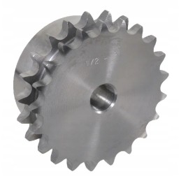 Double chain wheel, 25 teeth, 1 2 chains