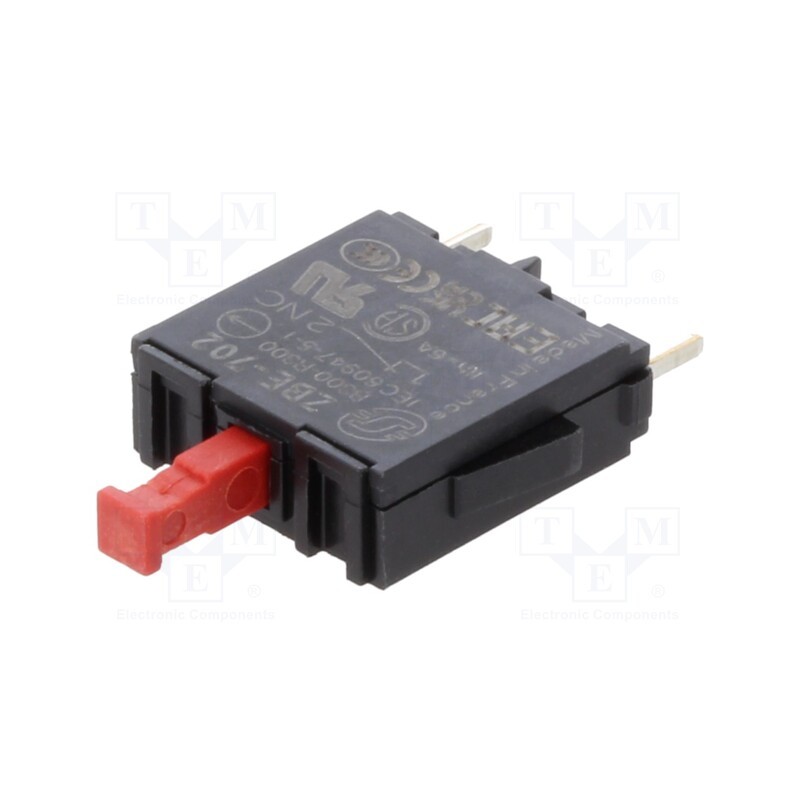 1 pcs x SCHNEIDER ELECTRIC - ZBE702 - Contact block, 22mm, Harmony XB4, -40÷70°C, Leads: for PCB