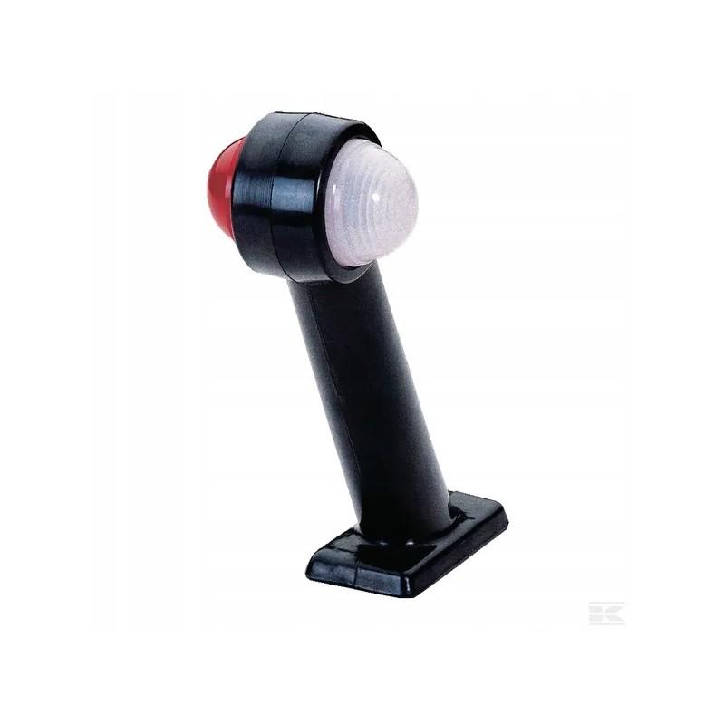 Side marker lamp 12v, red, white, screw-on