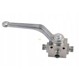 3-way hydraulic ball valve 3 2 m14x1 5