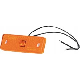 Rectangular LED marker lamp 12 24v with cable