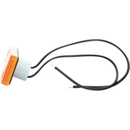 Rectangular LED marker lamp 12 24v with cable
