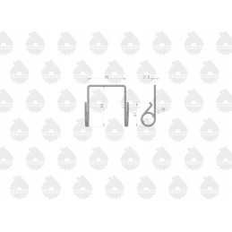 Set of clutch springs c330 c360 original ursus