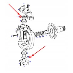 F178302020320 wheel stub washer 3 05 mm