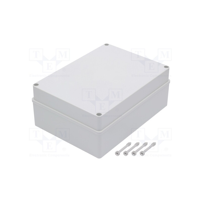 1 pcs x PAWBOL - S-BOX 616 - Enclosure: multipurpose, X: 220mm, Y: 300mm, Z: 120mm, grey, IP65