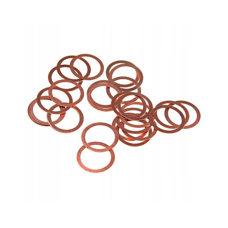 Copper washer for the pump pressing element