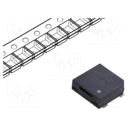 1 pcs x LOUDITY - LD-BZEL-T38-1003 - Sound transducer: electromagnetic alarm, SMD, 2830Hz, 80mA, 18Ω