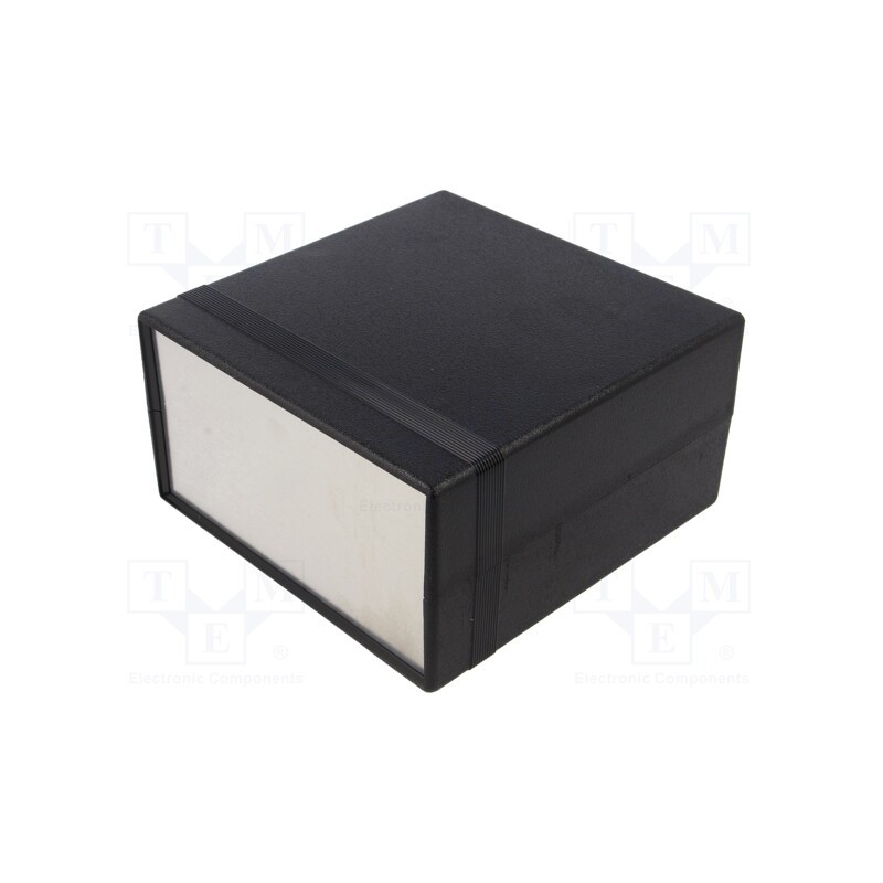 1 pcs x HAMMOND - 1598EBK - Enclosure: with panel, 1598, X: 160mm, Y: 160mm, Z: 86mm, ABS, black