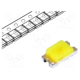 5 pcs x LITEON - LTW-C191TS5 - LED, SMD, 0603, white cold, 45÷180mcd, 130°, 5mA, 2.7÷3.15V, 70mW