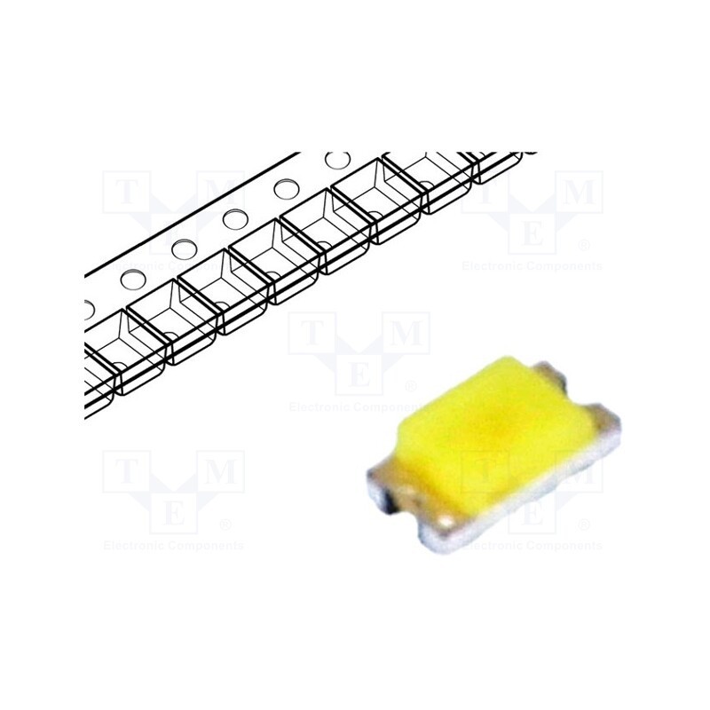 5 pcs x LITEON - LTW-C191TS5 - LED, SMD, 0603, white cold, 45÷180mcd, 130°, 5mA, 2.7÷3.15V, 70mW