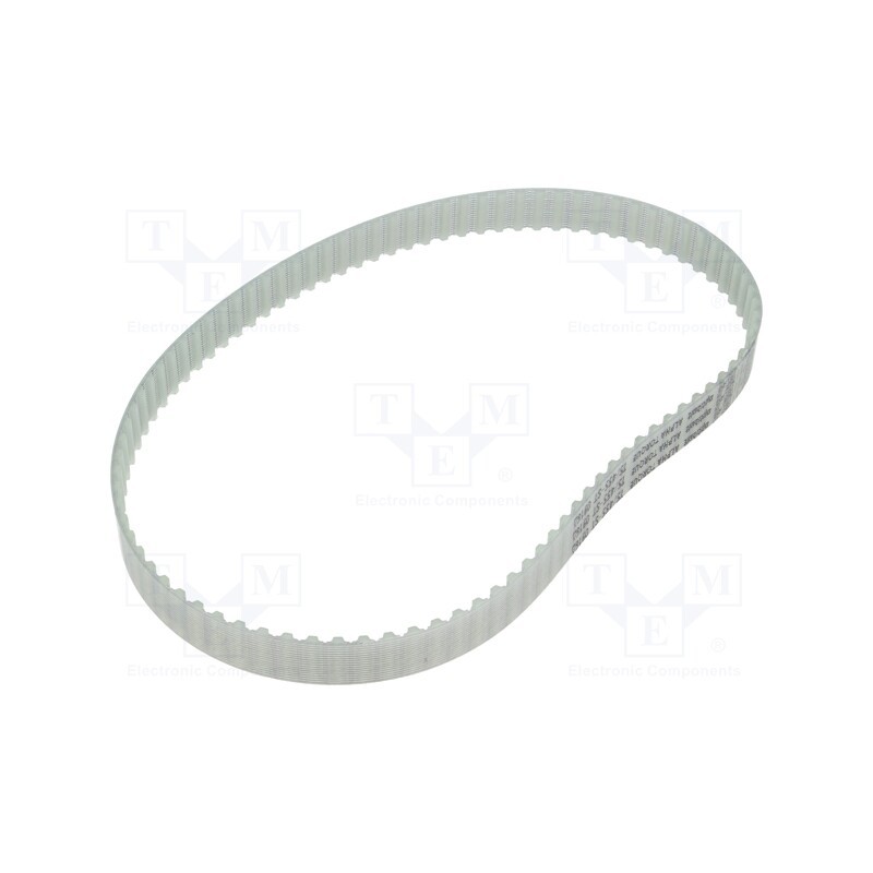 1 pcs x OPTIBELT - T5 455 1277ZA - Timing belt, T5, W: 12mm, H: 2.2mm, Lw: 455mm, Tooth height: 1.2mm
