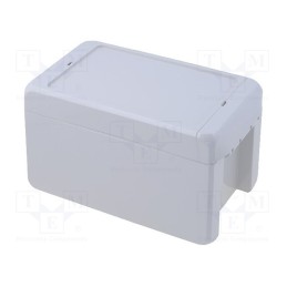 1 pcs x BOPLA - 96033135 - Enclosure: multipurpose, X: 80mm, Y: 151mm, Z: 90mm, BOCUBE, ABS, grey