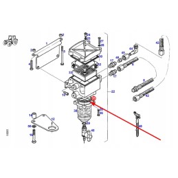 F916200060062 fuel filter housing gasket