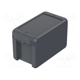 1 pcs x BOPLA - B 140809 ABS 7024 - Enclosure: multipurpose, X: 80mm, Y: 151mm, Z: 90mm, BOCUBE, ABS