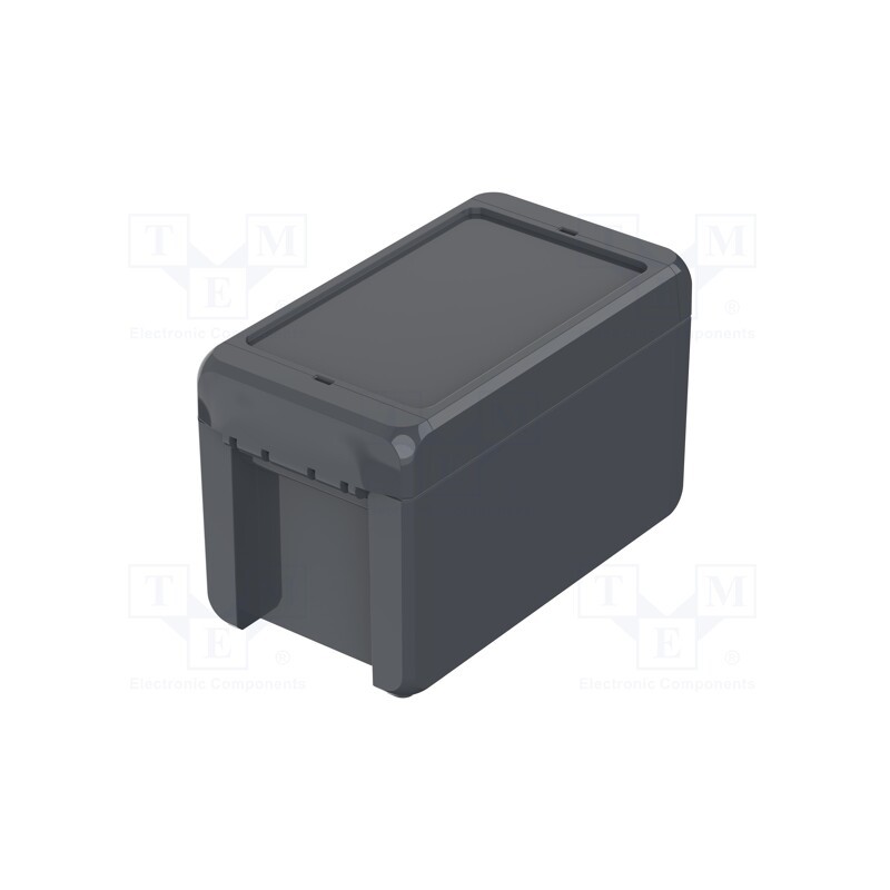 1 pcs x BOPLA - B 140809 ABS 7024 - Enclosure: multipurpose, X: 80mm, Y: 151mm, Z: 90mm, BOCUBE, ABS