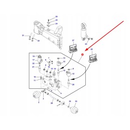 7502660010 front axle shock absorption valve