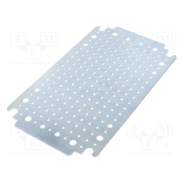 1 pcs x SCHNEIDER ELECTRIC - NSYMF32 - Mounting plate, W: 150mm, L: 265mm, Thk: 1.8mm, microperforated