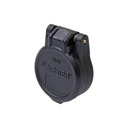 Ta12n socket cover 1 2 black