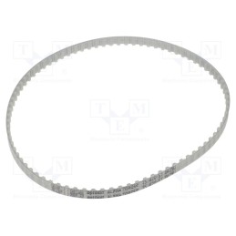 1 pcs x OPTIBELT - T5 420 677ZA - Timing belt, T5, W: 6mm, H: 2.2mm, Lw: 420mm, Tooth height: 1.2mm