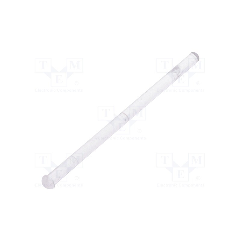 10 pcs x FIX&FASTEN - FIX-LEM-193 - Fiber for LED, round, Ø2mm, Front: convex, straight, UL94V-2