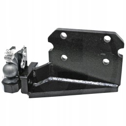 Rear wheel steering system, actuator at the top of the connector