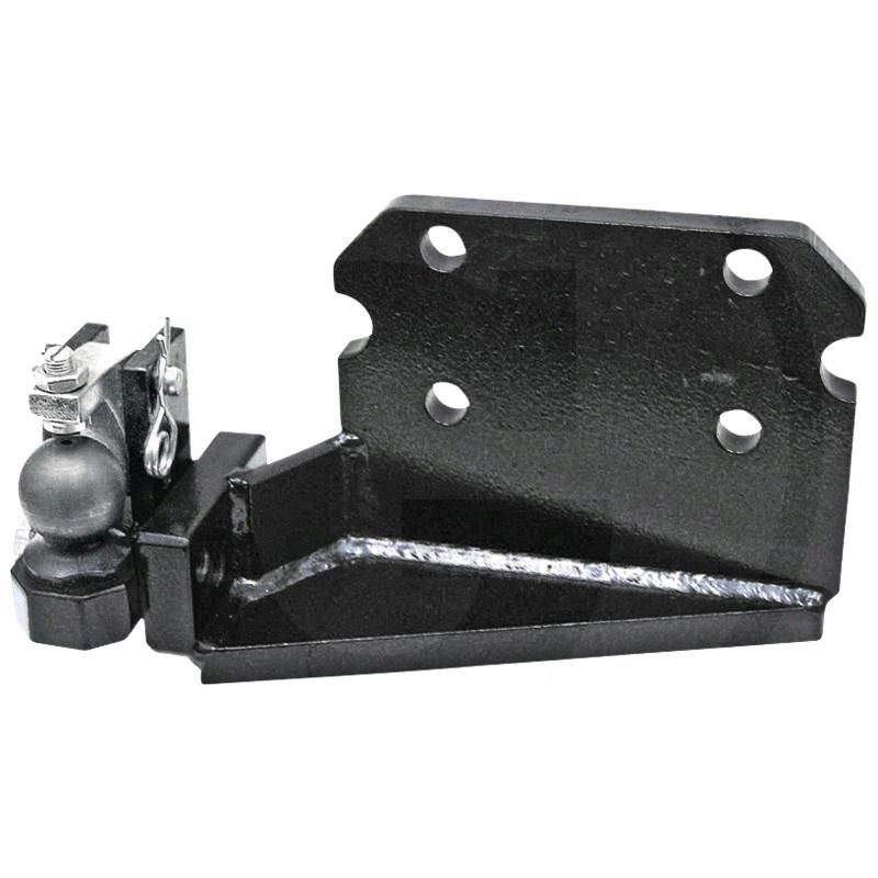 Rear wheel steering system, actuator at the top of the connector