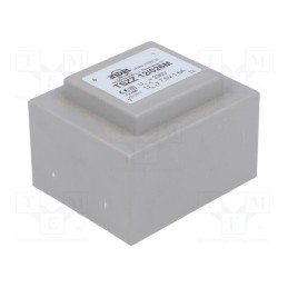 1 pcs x INDEL - TSZZ12/026M - Transformer: encapsulated, 12VA, 230VAC, 7.5V, 1.6A, PCB, IP00