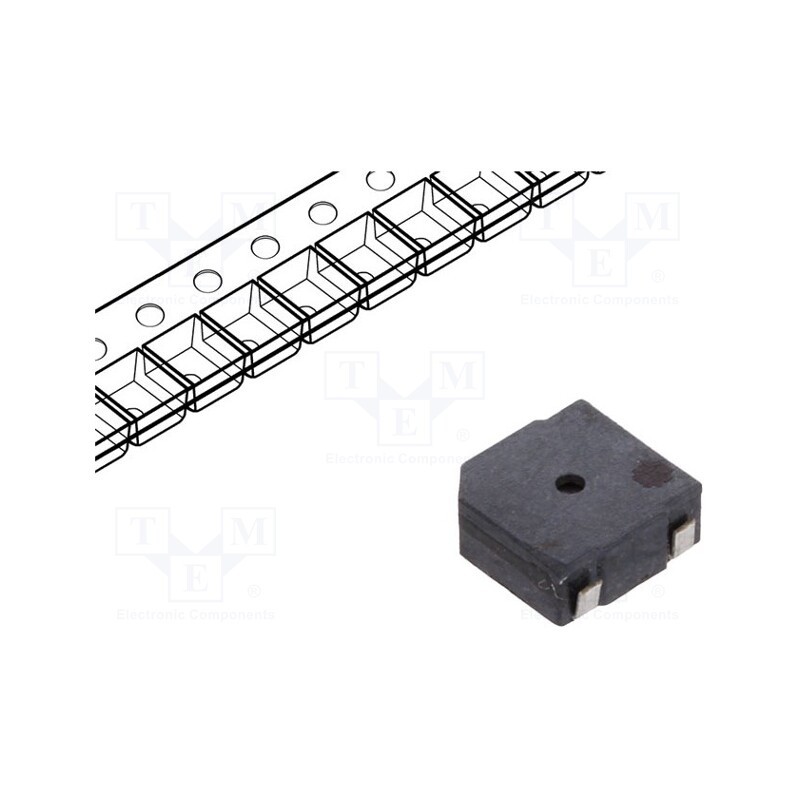 1 pcs x LOUDITY - LD-BZEL-T56-0505 - Sound transducer: electromagnetic alarm, SMD, 4000Hz, 100mA, 12Ω