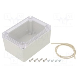 1 pcs x HAMMOND - RP1090C - Enclosure: multipurpose, X: 75mm, Y: 105mm, Z: 55mm, Ritec, IP65