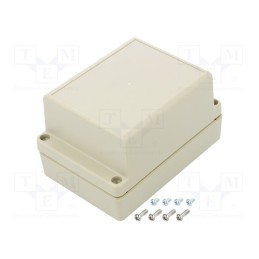 1 pcs x HAMMOND - RP1145 - Enclosure: multipurpose, X: 85mm, Y: 125mm, Z: 70mm, Ritec, ABS, IP65