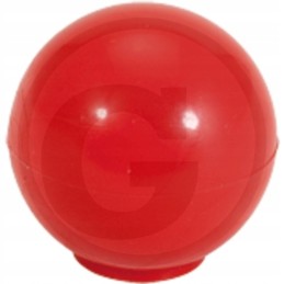 Plastic knob m10 b 40, red