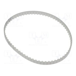 1 pcs x OPTIBELT - T5 340 677ZA - Timing belt, T5, W: 6mm, H: 2.2mm, Lw: 340mm, Tooth height: 1.2mm