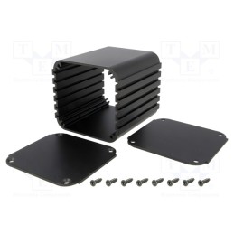 1 pcs x FISCHER ELEKTRONIK - UTG 7166 75 SA - Enclosure: with panel, UTG, X: 71mm, Y: 75mm, Z: 66mm, aluminium