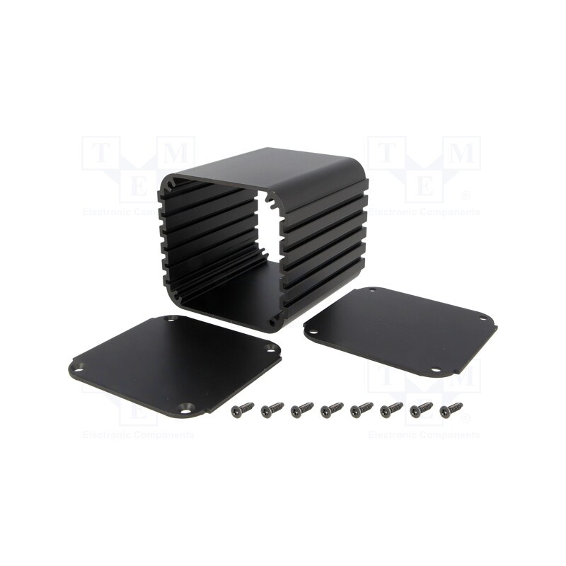 1 pcs x FISCHER ELEKTRONIK - UTG 7166 75 SA - Enclosure: with panel, UTG, X: 71mm, Y: 75mm, Z: 66mm, aluminium