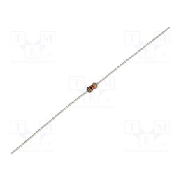 100 pcs x ROYAL OHM - CFR0W8J0102A50 - Resistor: carbon film, THT, 1kΩ, 0.125W, ±5%, Ø1.85x3.5mm, axial