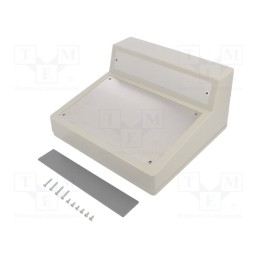 1 pcs x GAINTA - G1507 - Enclosure: desktop, X: 228mm, Y: 216mm, Z: 126mm, ABS, grey