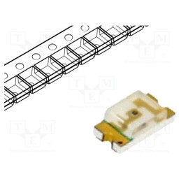5 pcs x LITEON - LTST-C150KGKT - LED, SMD, 1206, green, 18÷71mcd, 3.2x1.6x1.1mm, 130°, 2V, 20mA, 75mW