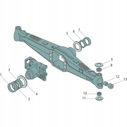 Washer 48 x 70 x 2 mm 72702338
